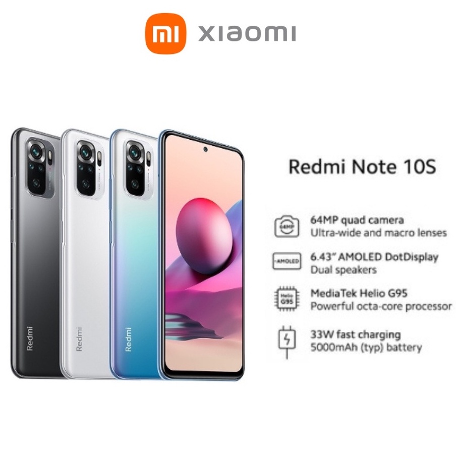 Xiaomi Redmi Note 10s6128gb 8128gb ประกันศูนย์ไทย1ปี Natttynattty Thaipick 5480