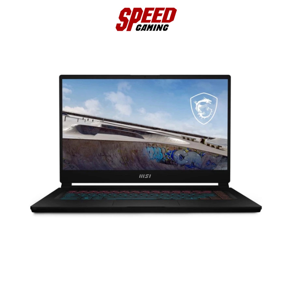 MSI_STEALTH15M_B12UE-006TH NOTEBOOK Intel i7-1280P/16GB(8GB x2)DDR4 3200/1TB PCIe NVMe M.2 SSD/RTX3060 Max-Q, GDDR6 6GB/15.6 FHD144Hz/Wifi6/Win11H/Stealth Trooper BackpackII/Carbon Gray/2Yrs By Speed Gaming