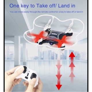 a neat little quadcopter with remote controls