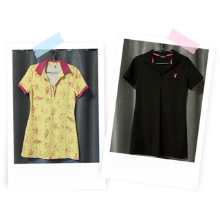 เสื้อยืดคอปกงานป้ายซัมติงงานป้ายเลิฟอีส