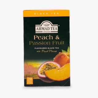 Ahmad Tea Peach&amp;Passion - ชาดำผลไม้กลิ่นลูกพีช ผสมเสาวรส