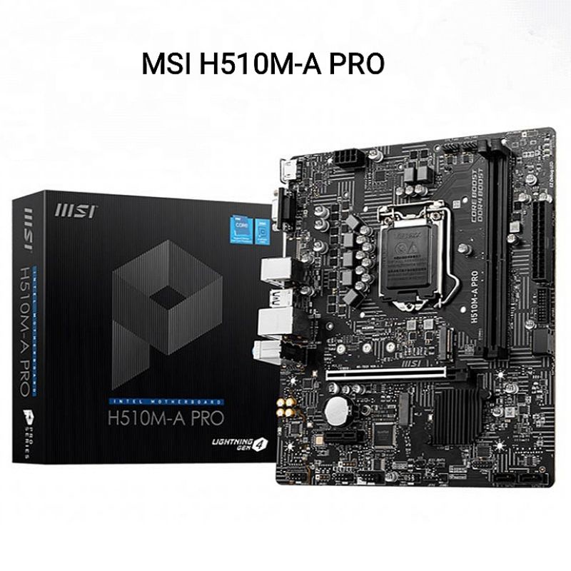 MAINBOARD (เมนบอร์ด) 1200 MSI H510M-A PRO
