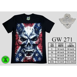 เสื้อยืดเรืองแสง ป้ายแท้ Rock Eagle งาน GW