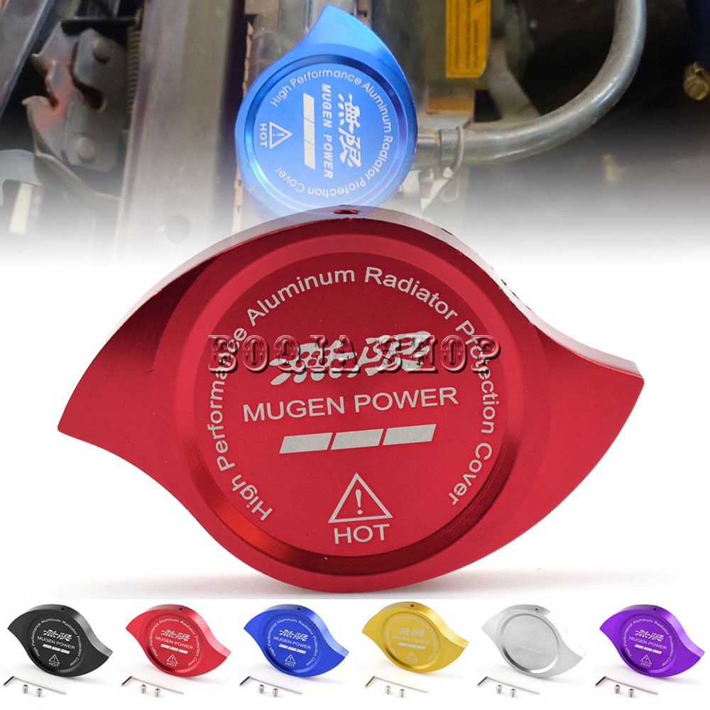 ฝาครอบหม้อน้ําอลูมิเนียม สําหรับ Honda Toyota Mitsubishi