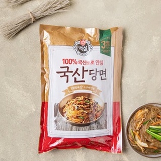 พร้อมส่ง 국산 햇당면 วุ้นเส้นเกาหลี CJ Premium Glass Noodle 80g