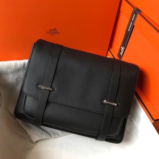 พรี​ Hermes Stevenกระเป๋าสะพายข้าง กระเป๋าสะพายหนังแท้กระเป๋าสตางค์ กระเป๋าแฟชั่นแบรนด์เนน