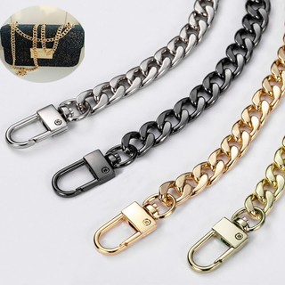 ราคาสายโซ่ สายกระเป๋าโซ่ สายโซ่โลหะ ⛓ รุ่นโซ่แบน หน้ากว้าง 9 mm.⛓ chain strap