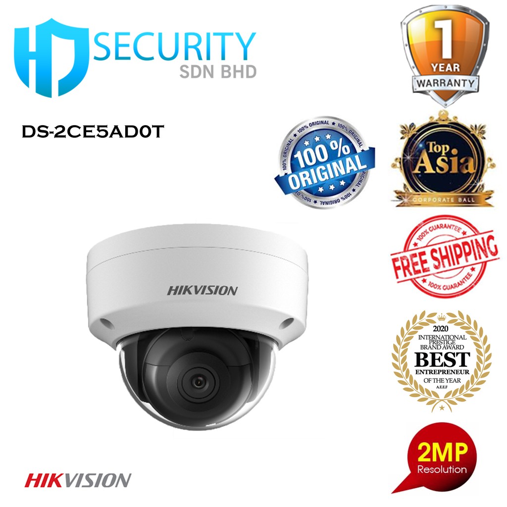 HIKVISION CAMERA DS-2CE5AD0T 2mp