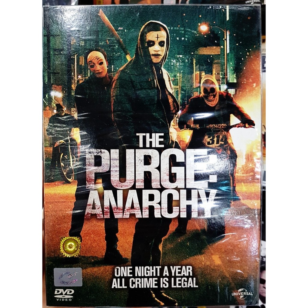 DVD : The Purge : Anarchy (2014) คืนอำมหิต : คืนล่าฆ่าไม่ผิด " Frank Grillo, Carmen Ejogo "