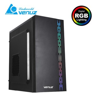 Case VENUZ ATX  VC1915 ไฟ RGB(by Pansonics)