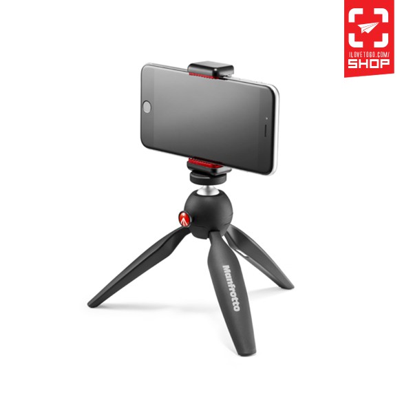 Manfrotto Mini Tripod Black with Universal Smartphone Clamp