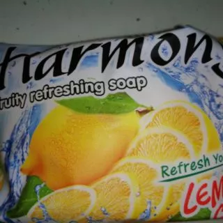 ❗ยกลังสุดคุ้ม 72 ก้อน❗ Harmony ฮาร์โมนี่ สบู่ผลไม้ 70-75 กรัม กลิ่นต่างๆ 1 ลัง 72 ก้อน 🍊🍇🍓🍋🍏