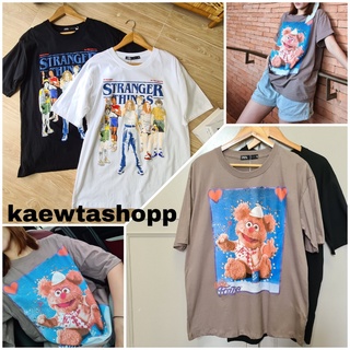 เสื้อยืด เสื้อยืดover size เสื้อยืดไซส์ใหญ่ ป้าย Zara เสื้อยืดสกีนลาย เสื้อสกีนลาย งานป้าย