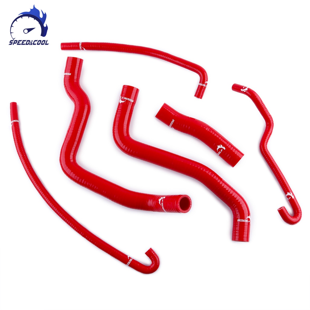 Fit 2005-2006 Suzuki GSXR1000 GSXR 1000 K5 K6 Motorcycle Silicone Radiator Heater Coolant Tube Pipe 