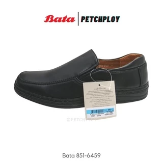 Bata รุ่น 851-6459 รองเท้าหนังคัชชูผู้ชายบาจา พื้นเย็บ ใส่ทน หน้ากว้าง ใส่สบาย รองเท้าทางการ