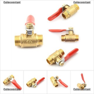 Calmconstant G1/4 ท่อเชื่อมต่อวาล์วทองเหลือง ตัวผู้ เป็นตัวผู้