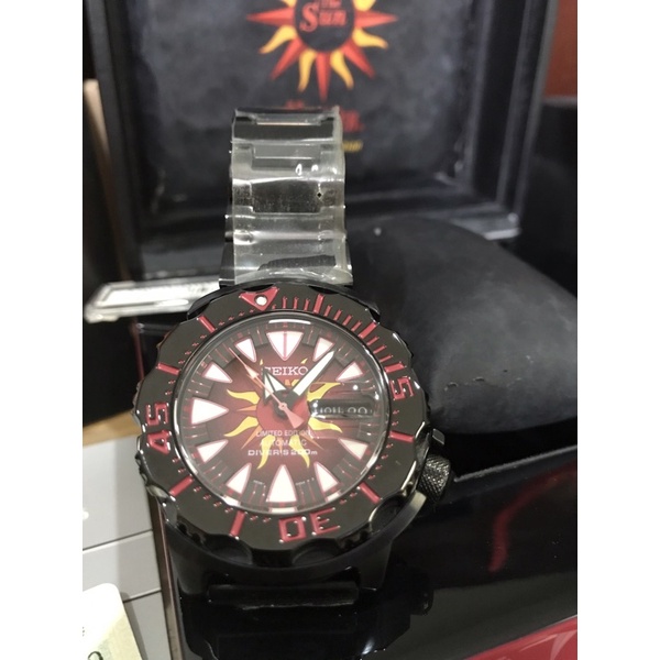 นาฬิกาข้อมือ SEIKO Monster The Sun Limited Edition รุ่น SRP459K1 กล่อง ใบประกัน ครบชุด