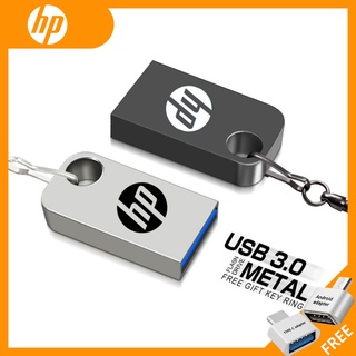 Hewlett-Packard Hp แฟลชไดรฟ์ USB3.0 โลหะ ขนาดเล็ก 1TB 2TB 512GB 256GB 128GB 64GB 32GB 16GB 8GB กันน้ํา