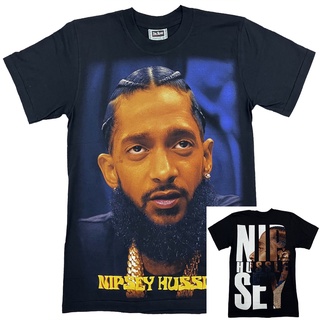 เสื้อเชิ้ต NIPSEY HUSSLE คุณภาพสูง ( THE ROXX ) เสื้อเชิ้ตฤดูร้อน TshirtFashionregalo วินเทจ ^^=