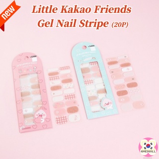 [Daiso Korea] Little Kakao Friends Gel Nail Stripe (20P), Nail Decoration Sticker, Nail Art