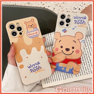 🔥 เคสไอโฟนวินนี่เดอะพูห์ iPhone 11 เคสลายแถบข้างการ์ตูนขอบเหลี่ยมสำหรับ Apple iPhone 14 12 Xr เคสไอโฟน13 X เคสไอโฟนxr XS 13 Pro Max เคสไอโฟน6พลัส เคสi13 เคสไอโฟน14 7 6s i11 เคสไอโฟน11 SE2 2020 เคสไอโฟน7พลัส 6 10 เคสไอโฟน13promax 11 เคส14 หมี Case