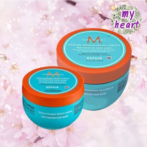 Moroccanoil Restorative Hair Mask 250/500 ml มาส์ก สำหรับผมแห้งเสียมาก และซ่อมแซมโครงสร้างเส้นผมที่ถูกสารเคมีซ้ำซ้อน