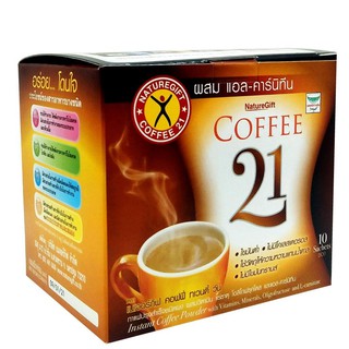 NatureGift  COFFEE   21 คอฟฟี่ ทเวนตี้ วัน กาแฟปรุงสำเร็จรูปชนิดผง