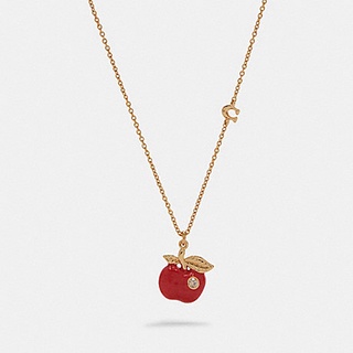 สร้อยคอ Coach SIGNATURE APPLE NECKLACE