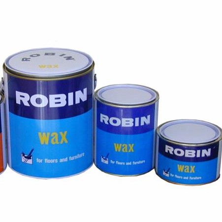 แว็กซ์ขัดพื้นไม้​ Wax​ ROBIN​ 3.18​Kg.