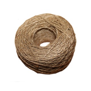 🎈100 Meter - Natural Textured Hessian Jute Twine String 1mm