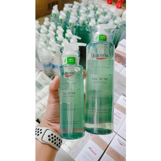 Eucerin Pro Acne Solution Cleansing Gel เจลล้างหน้า ลดปัญหาสิว ลดผิวมัน บำรุงผิวหน้า