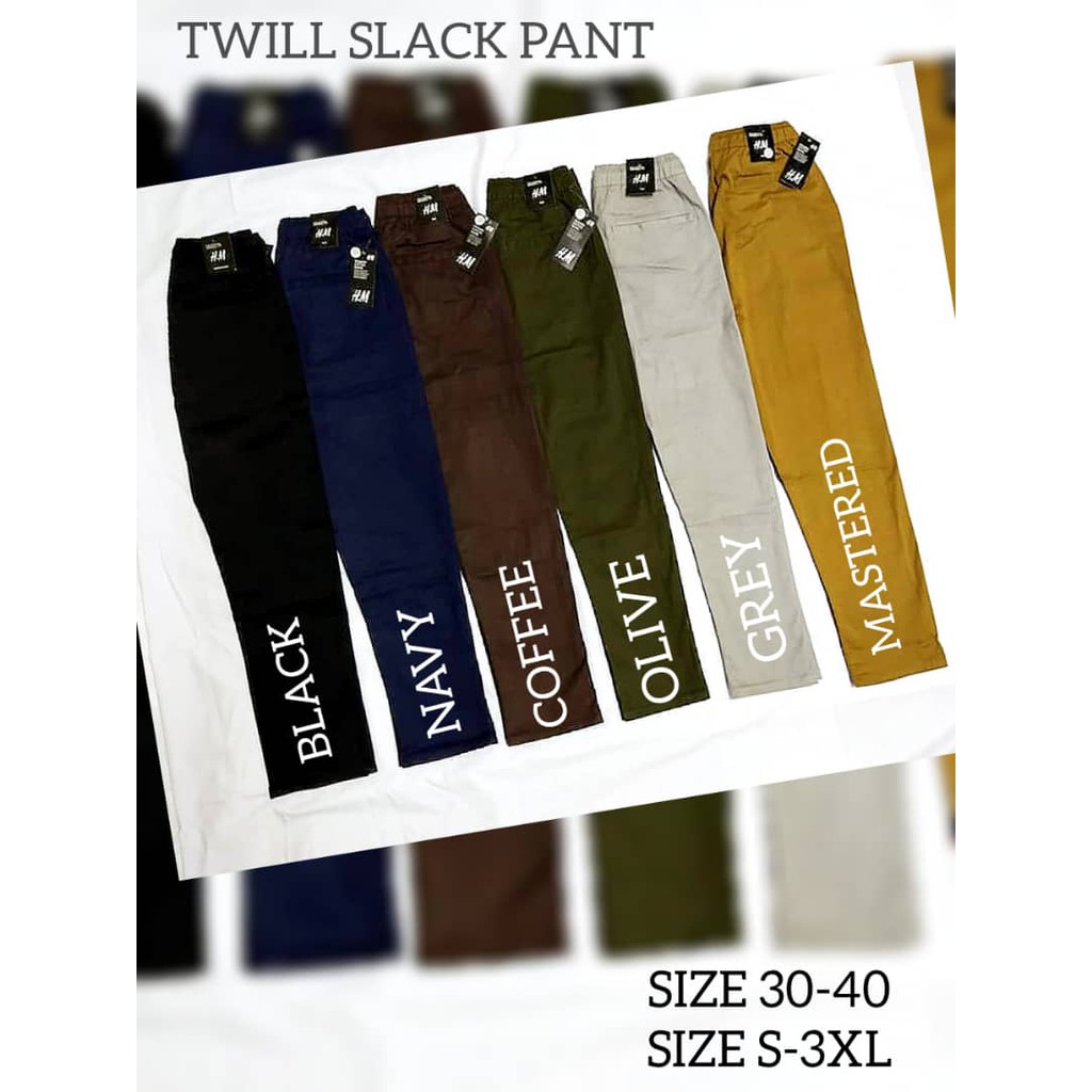 👌💥มาใหม่💥กางเกง slack HM ผู้ชายผู้ชายและผู้หญิง🔥🔥👌