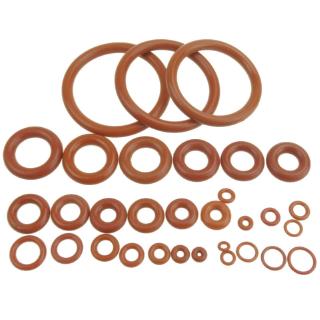 แหวนยางซิลีโคน o - ring 30-42 มม. สีแดง 5 ชิ้น