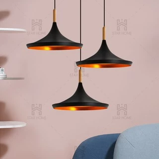 Ceiling Lights โคมไฟเพดาน โคมไฟแขวนเพดา ร้านอลูมิเนียมความคิดสร้างสรรค์อนันดาโคมระย้าบาร์เดี่ยวบาร์คาเฟ่โคมระย้า