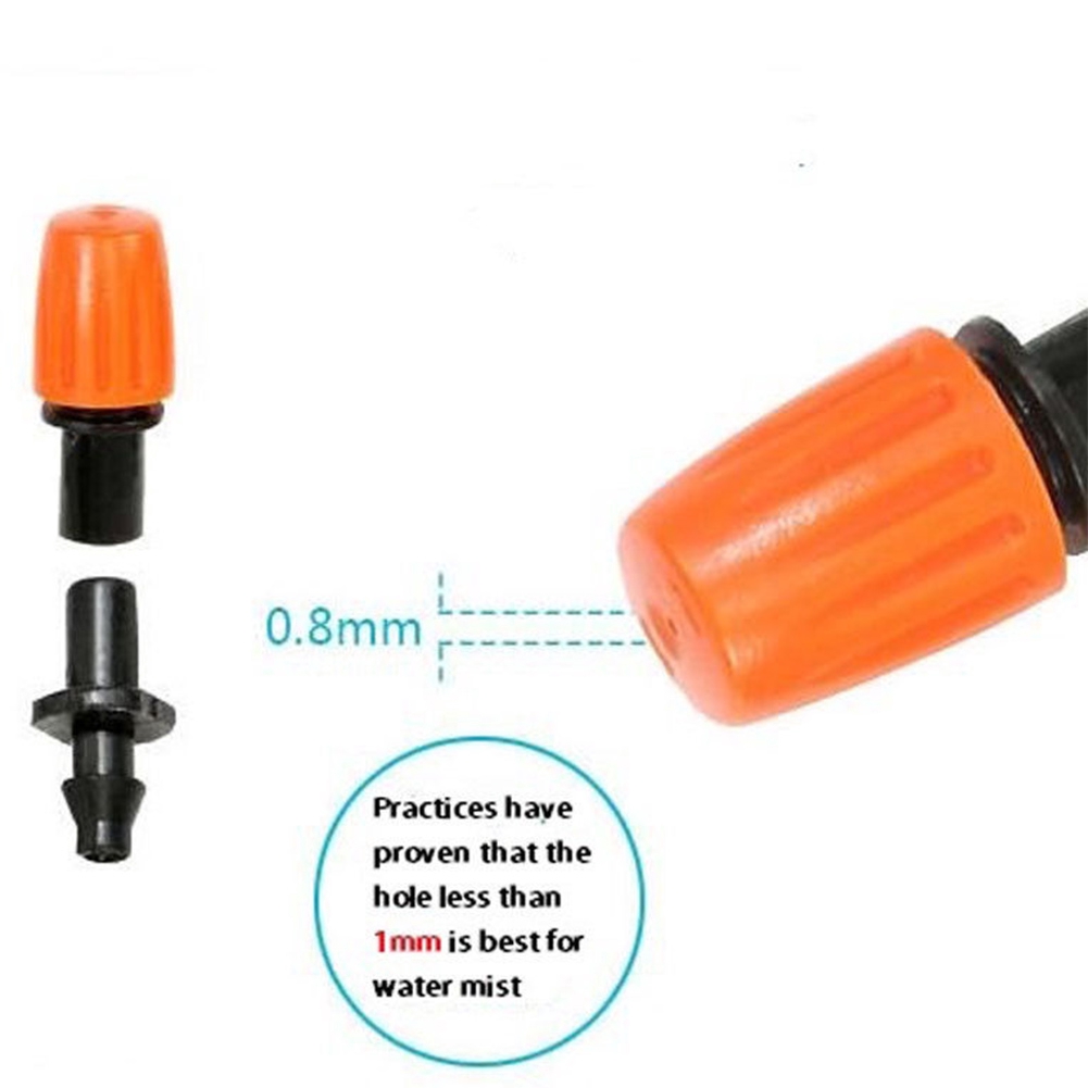 50PCS Dripper Head Sprayer Water Micro Flow Watering Drip System Garden