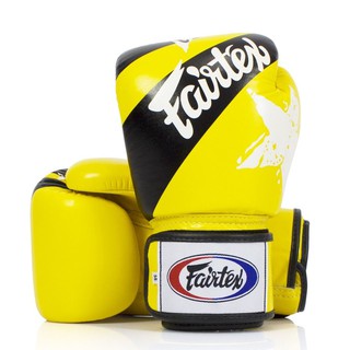 นวมต่อยมวย รุ่น BGV1 Universal Gloves - Nation Prints Collection - Yellow