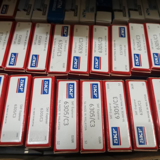 SKF BEARING 6305 C3 ผลิตใน