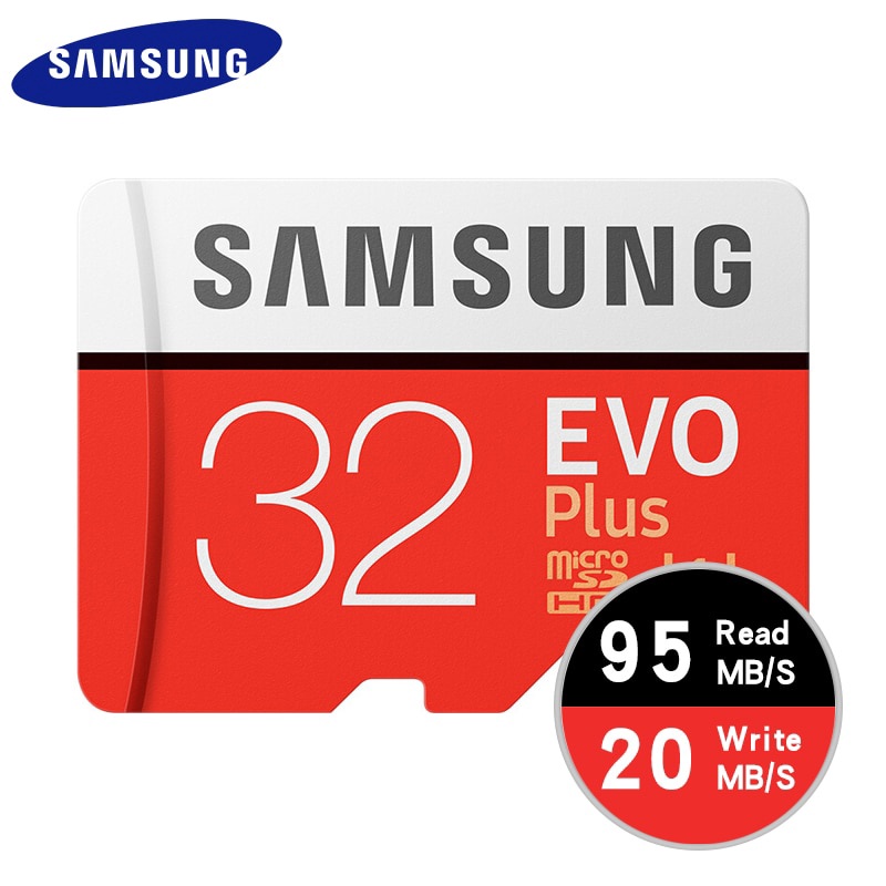 SAMSUNG Memory Card Micro SD 256GB 32GB 64GB 128GB 512G SDHC SDXC Grade EVO+ Class 10 C10 UHS TF SD