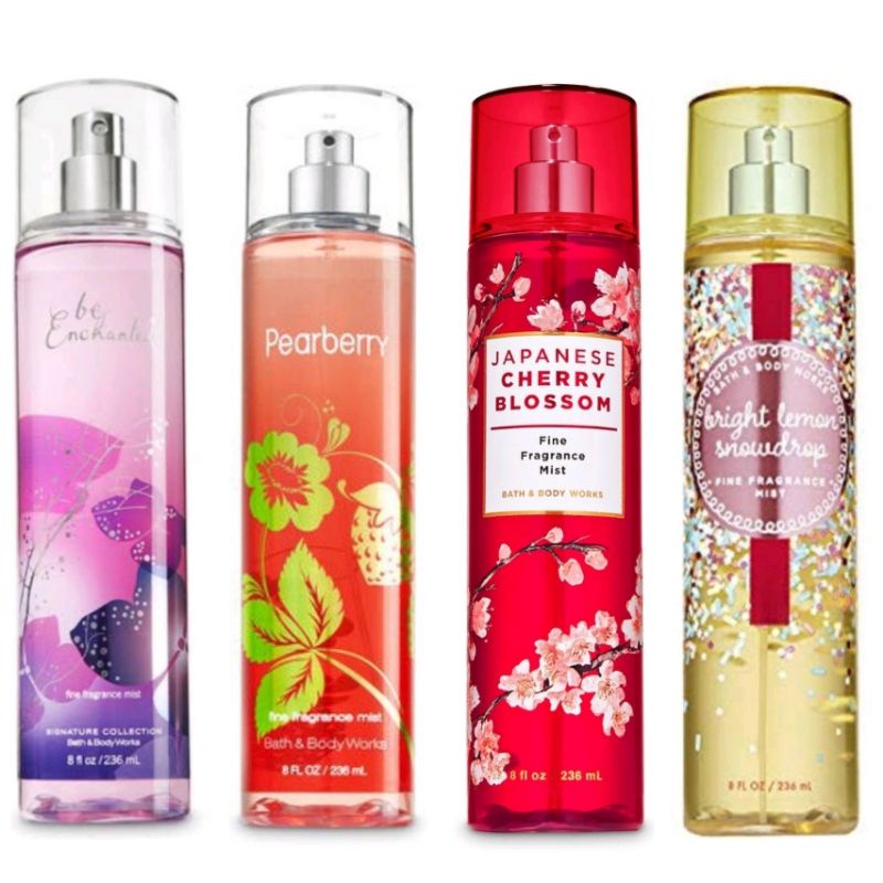 Bath And Body Works Mist น้ำหอมสเปรย์ ขนาด 236ml. ฉีดเพิ่มความหอมให้กับ ...