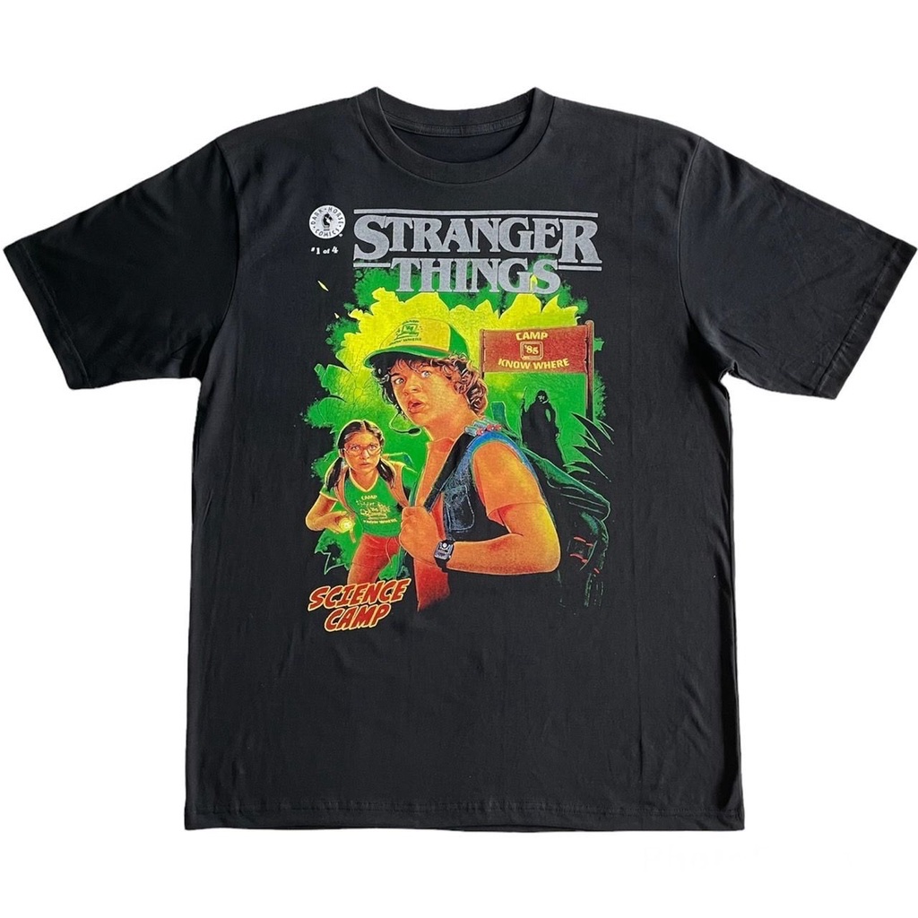 (ยูนิเซ็กซ์)เสื้อยืด Stranger Things T-shirt