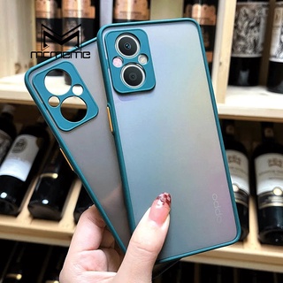 เคสโทรศัพท์มือถือแบบแข็ง โปร่งแสง ผิวด้าน กันกระแทก สําหรับ OPPO Reno 10 Pro Pro+ 5G