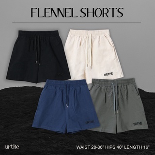 Urthe - กางเกงเอวยืด รุ่น FLENNEL SHORTS