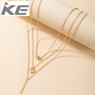 Accessories temperament multi-metal pendant necklace womens jewelry for girls for women low p