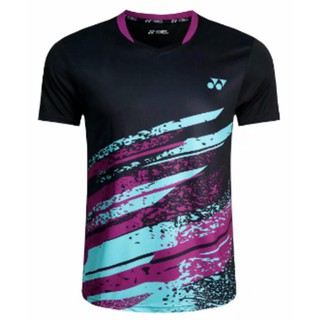 เสื้อยืดกีฬาแบดมินตัน Jersey สําหรับผู้ชาย และผู้หญิง