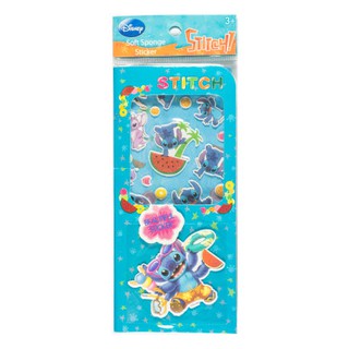 ส่งจากไทย [ถูก] สติ๊กเกอร์ตัวนูน สติ๊กเกอร์สติทซ์ Stitch Sticker สติ๊กเกอร์ฟองน้ำ Soft Sponge Sticker สติกเกอร์การ์ตูน