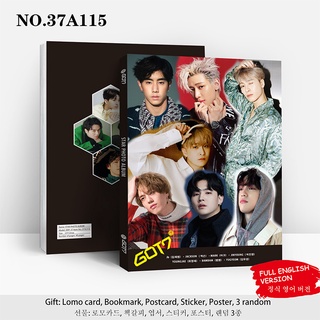 GOT7 Album Breath of Love: Last Piece Photobook Photo Album Send Card Poster Stickers