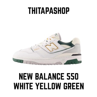 NEW BALANCE 550 WHITE YELLOW GREEN