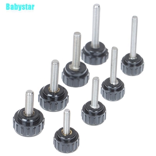 (Babystar) M4 M5 Knurled น็อตไนล่อน พลาสติก ทรงกลม