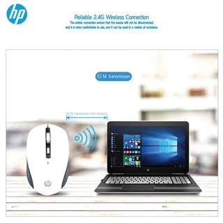 พร้อมส่ง!!! เมาส์ไร้สาย ไร้เสียงคลิก HP (Hewlett-Packard) S1000 Silent Mouse USB Wireless Mouse 1600DPI USB