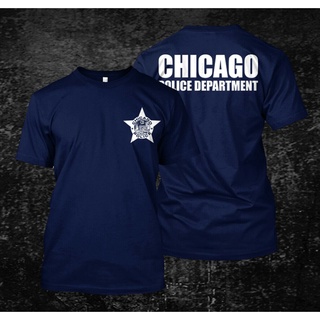 เสื้อยืด พิมพ์ลายแผนกตํารวจ Chicago